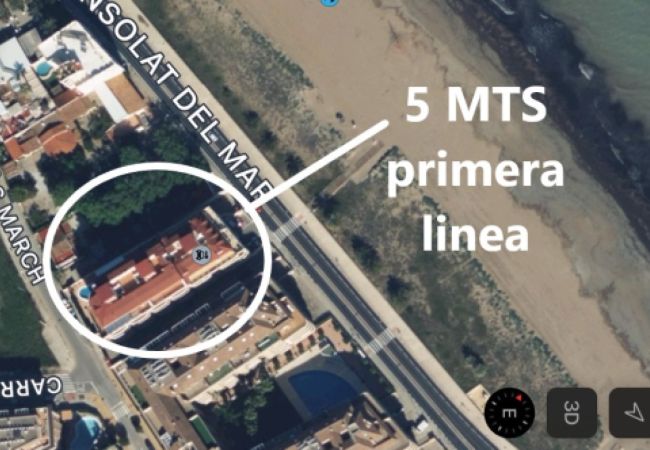 Apartamento en Denia - Apartamento frente a la playa muy cerca de Denia Apartamento en Denia - Apartamento frente a la playa muy cerca de Denia