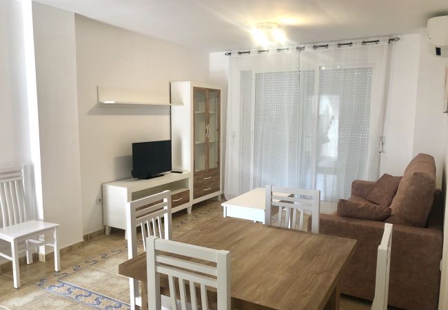 Apartamento en Denia - Apartamento ideal para familiascon parque infantil,piscina y jardin