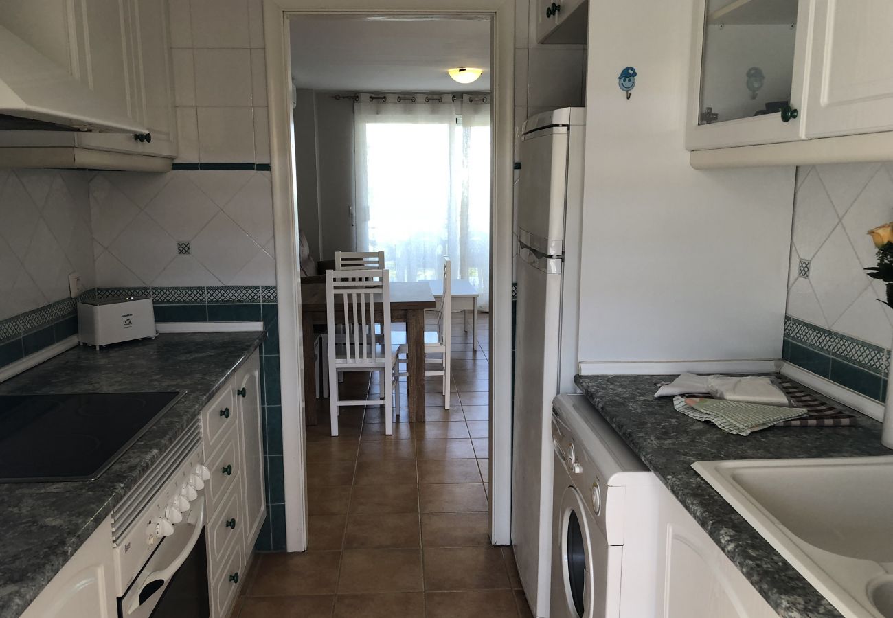 Apartamento en Denia - Apartamento ideal para familiascon parque infantil,piscina y jardin