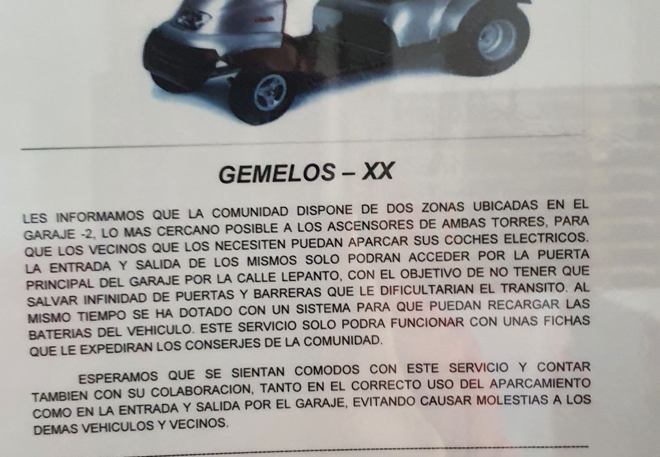Apartamento en Benidorm - GEMELOS 20 (1 DORMITORIO)