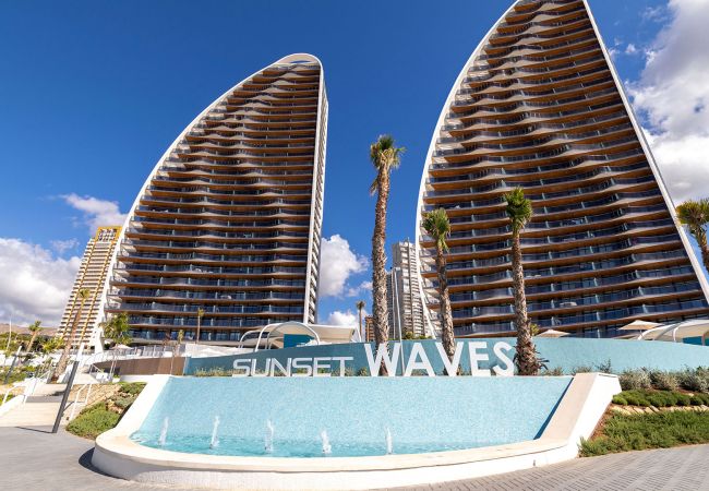 Apartamento en Benidorm - SUNSET WAVES (2 DORMITORIOS) Apartamento en Benidorm - SUNSET WAVES (2 DORMITORIOS)